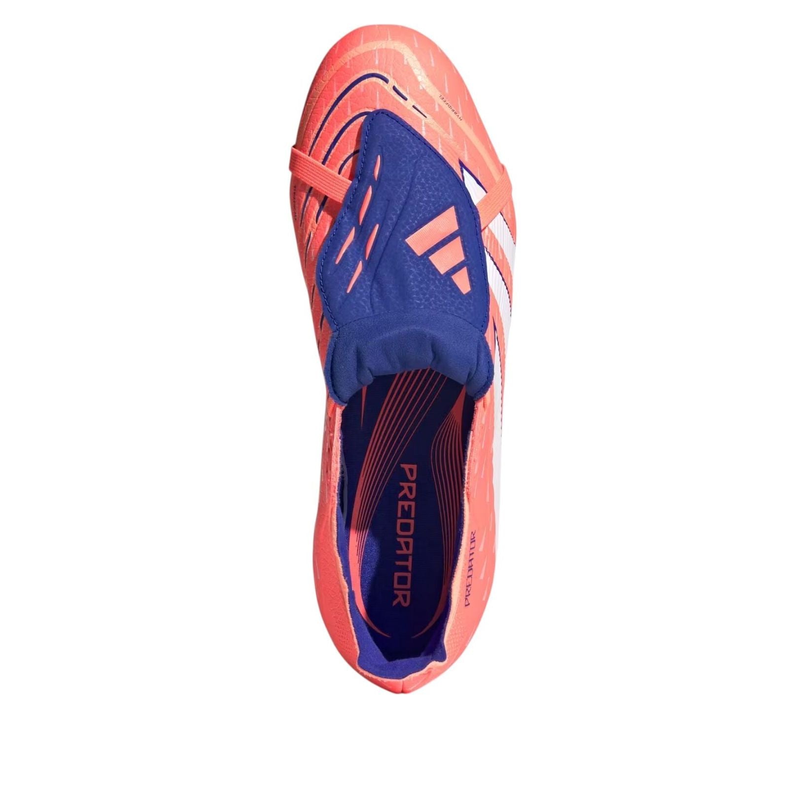 Футболка Adidas Predator League Fold-Over Tongue FG/MG 'Signal Coral White Beam Orange' — фото 4