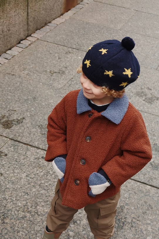 

Детское пальто CALIN ROCKET COAT Konges Sløjd, коричневый