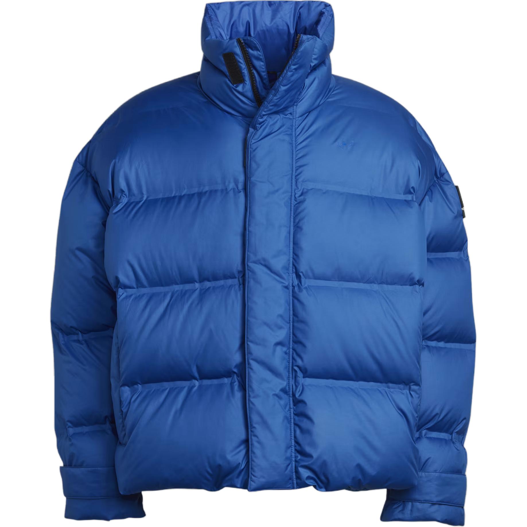 

Adidas Приключенческая куртка пуховик унисекс синяя, Blue