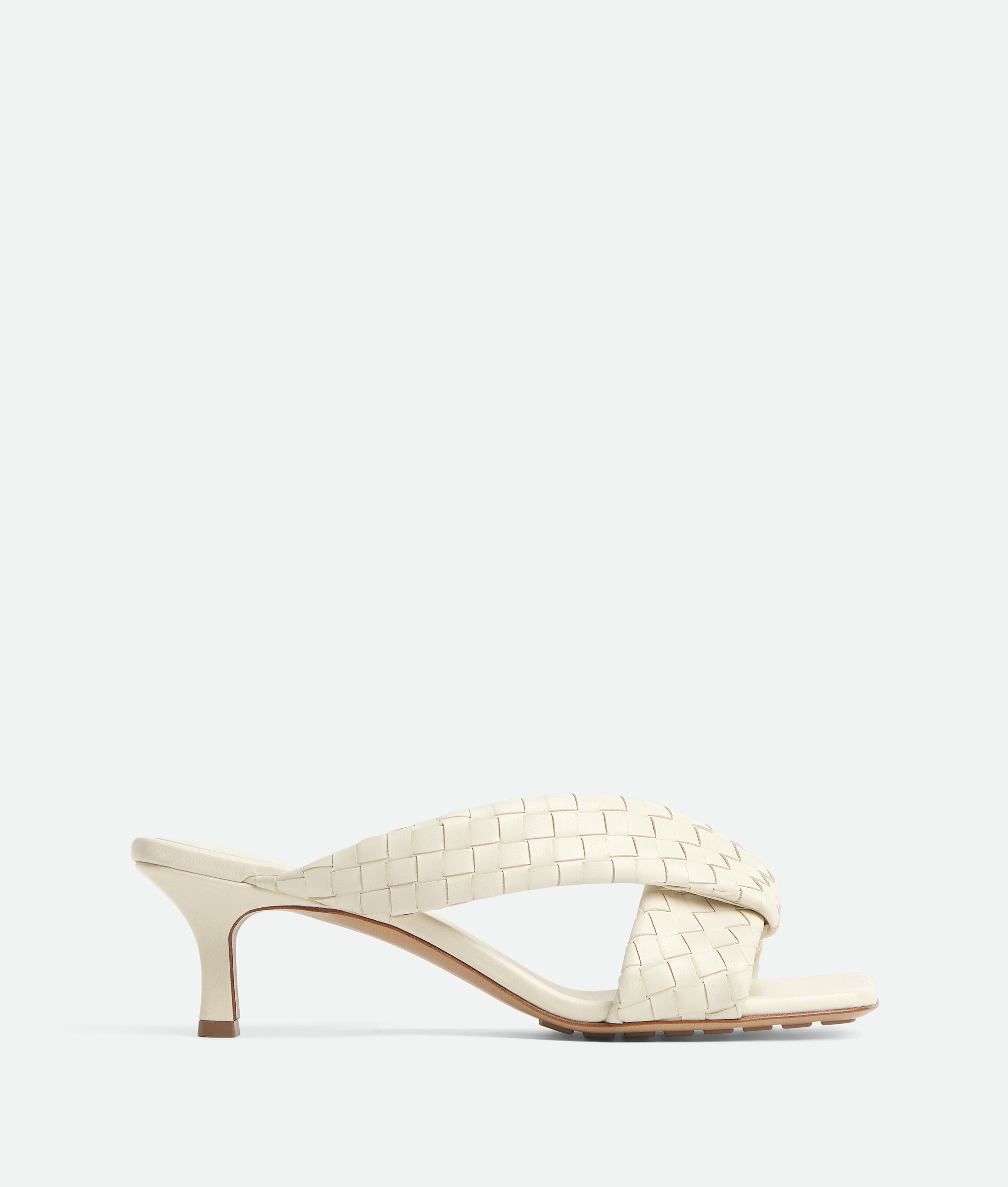 Riva mule BOTTEGA VENETA, морская соль