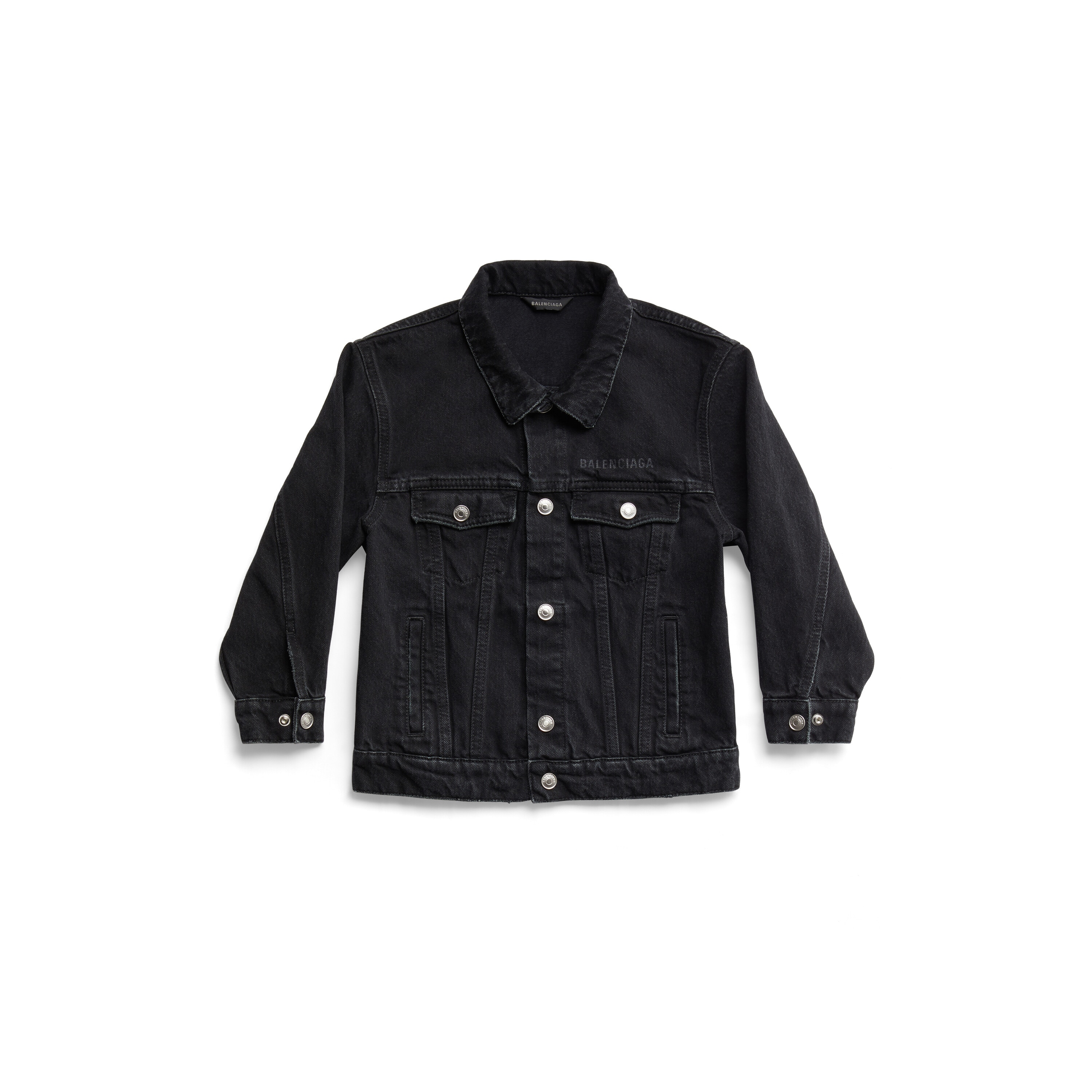 

Дети - Balenciaga Куртка Oversize, черный