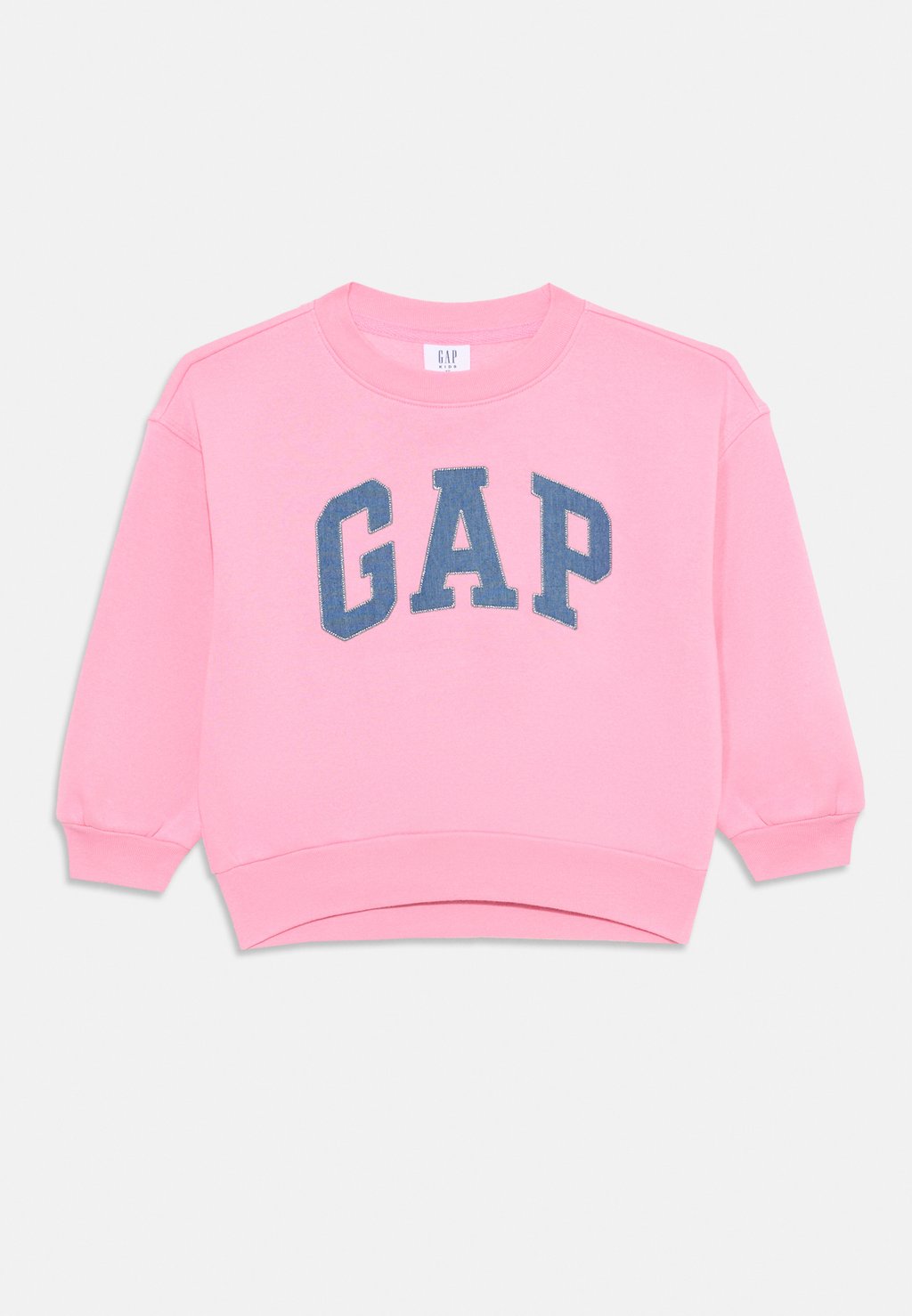 

Толстовка LOGO FILL WEDGE CREW GIRLS GAP, фуксия