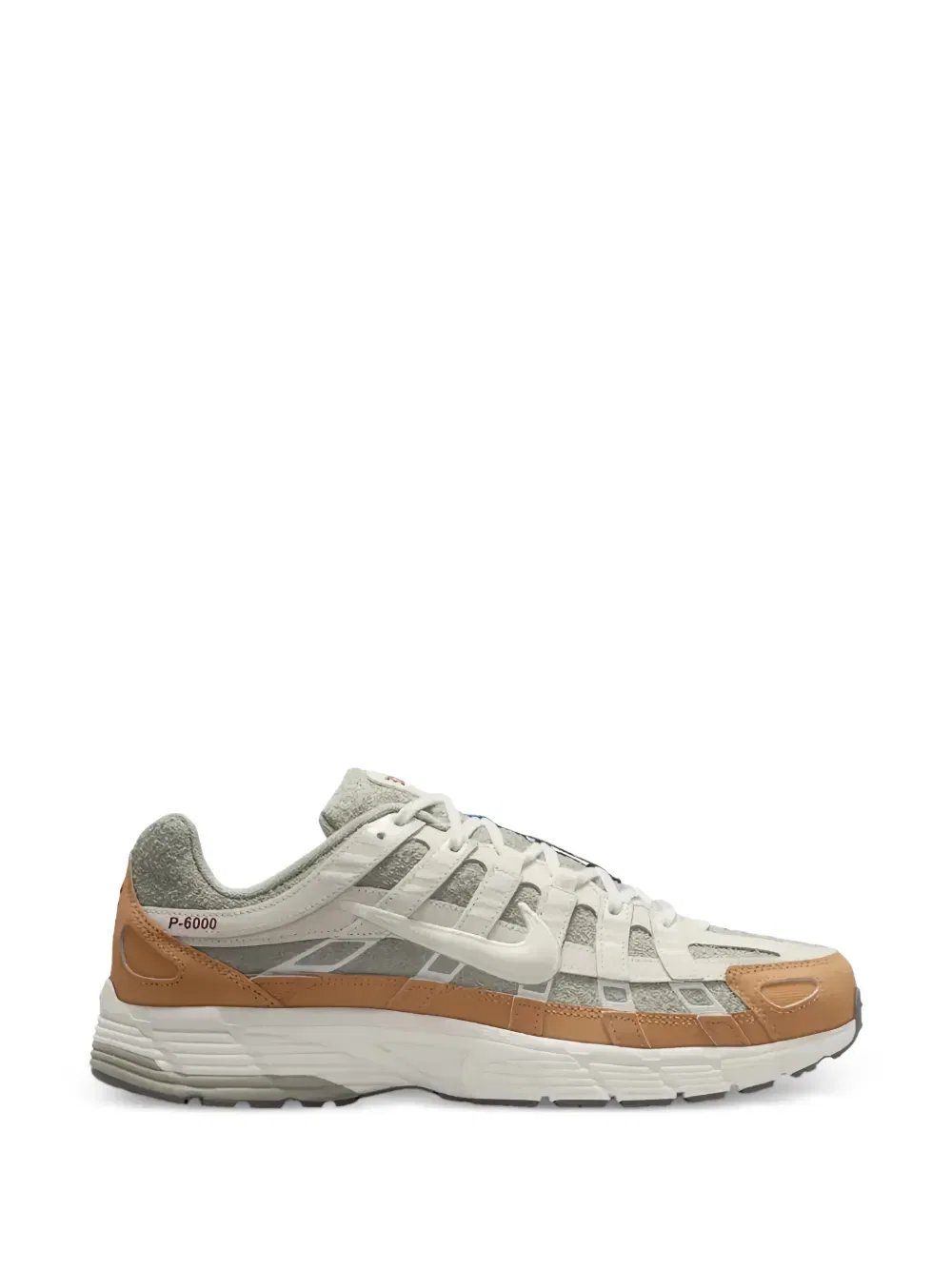 Кроссовки P-6000 с панелями Nike, серый