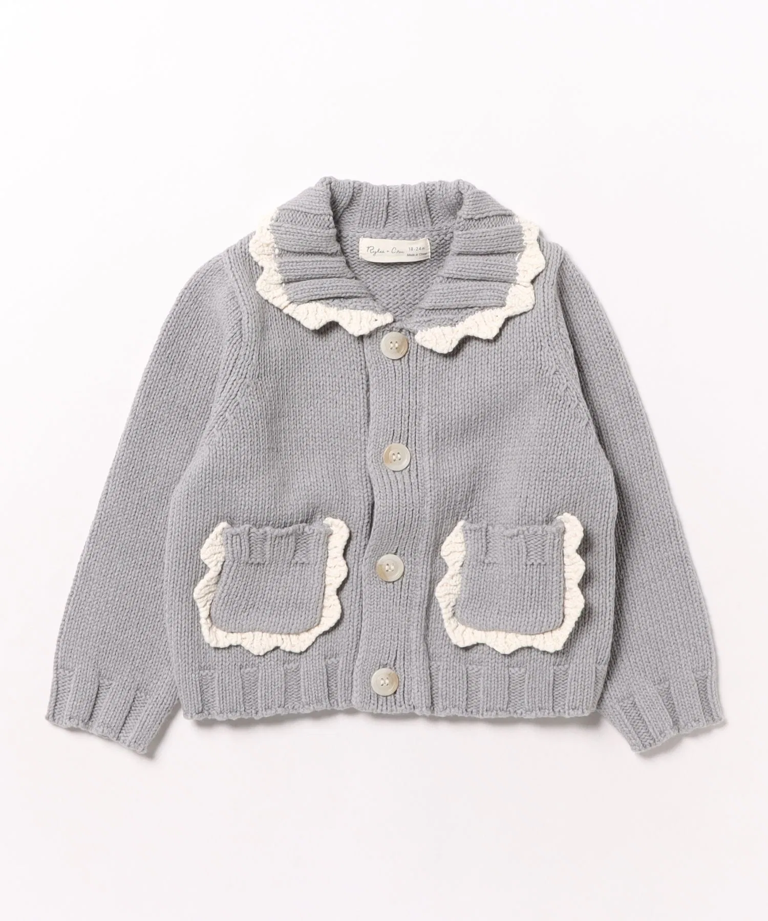 [Bs] [it] [Rylee+Cru] 25AW / Кардиган с волнистым краем