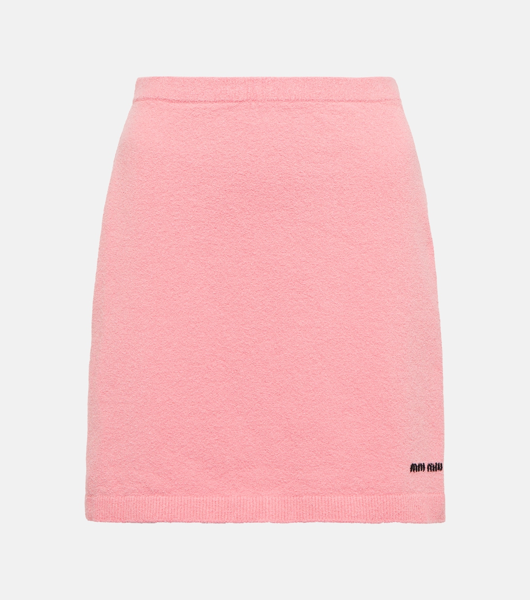 

Мини-юбка из букле Miu Miu, Petalo