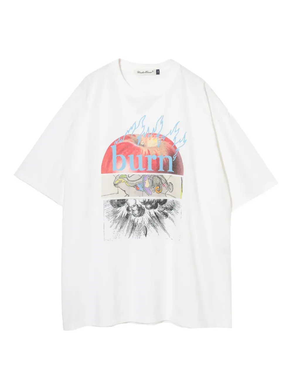 

Футболка с принтом Undercover, белый