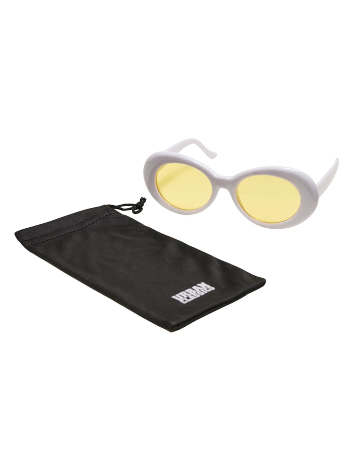 

Солнцезащитные очки Urban Classics, белый/желтый