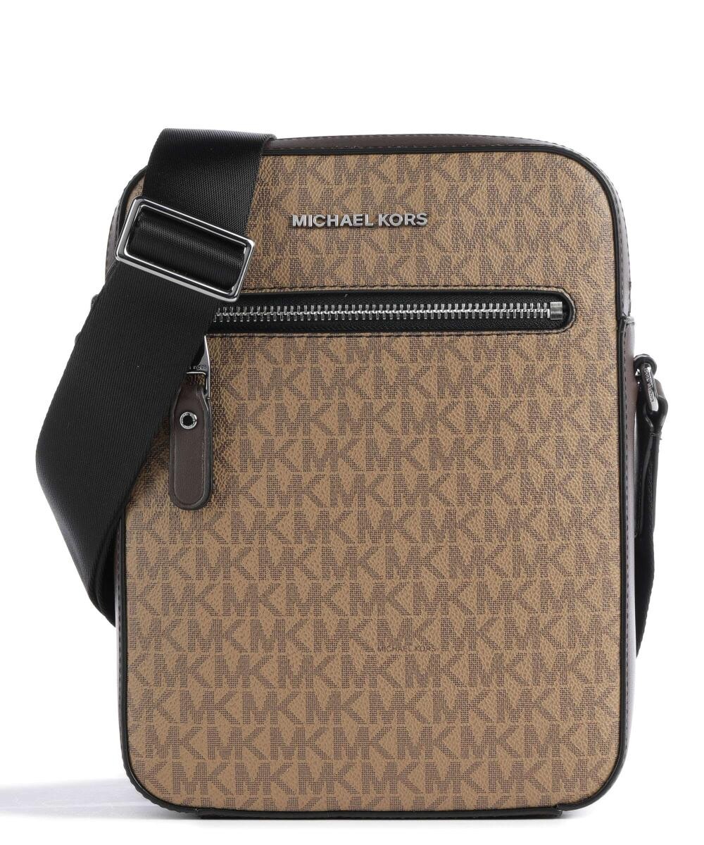 

Холщовая сумка через плечо Michael Kors, коричневый