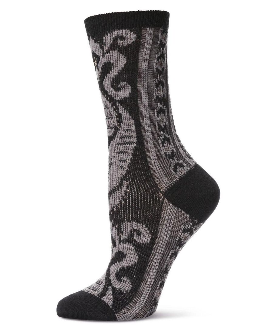 

Женские носки S-Swirl Super Comfi Soft-Fit Crew Sock MeMoi, Black