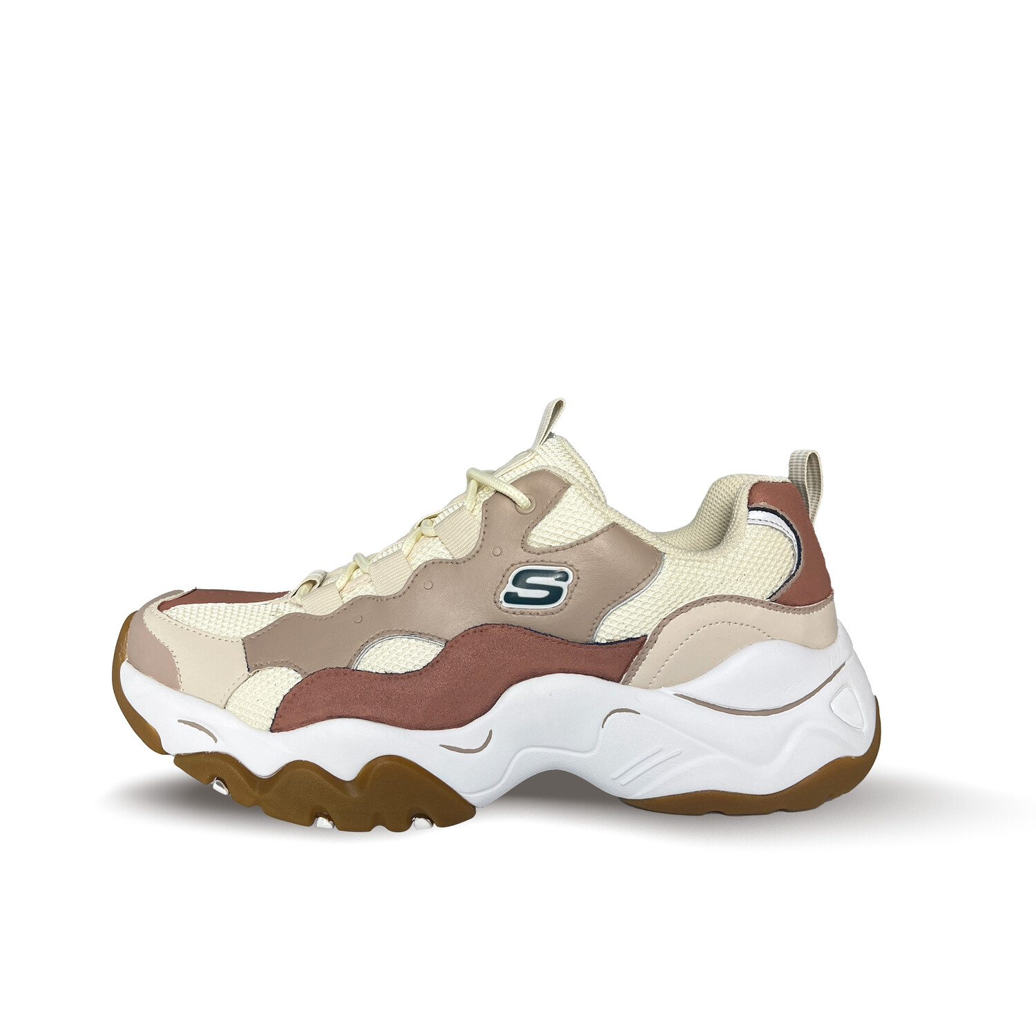

Кроссовки Skechers D"LITES 2.0 Chunky Sneakers Men Low-top Brown, цвет Tan