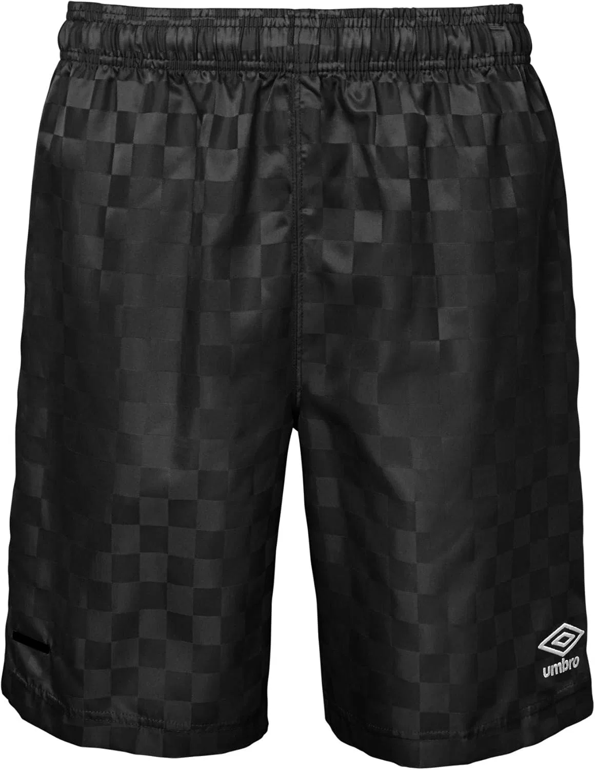 Детские шорты Umbro в клетку (для подростков), Black Beauty/White