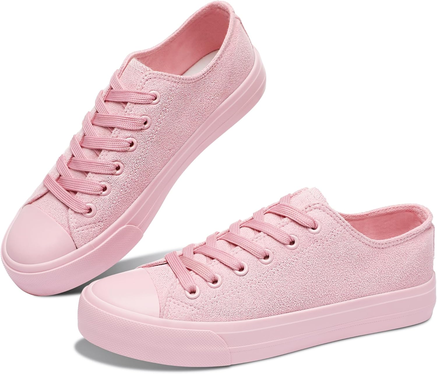 

Унисекс кеды на низком ходу из канвы, модные слипоны для ходьбы Obtaom, розовый