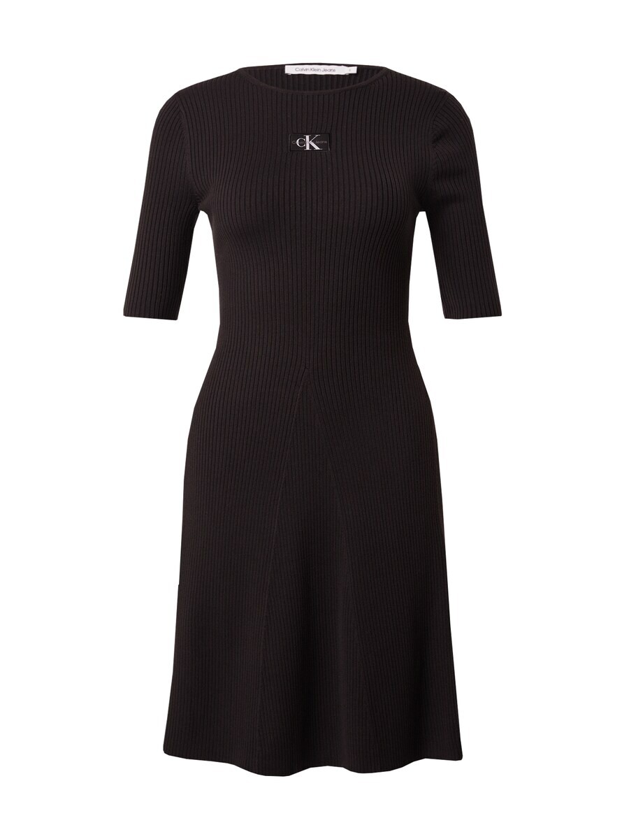 

Вязаное платье Calvin Klein Jeans Knitted dress, черный