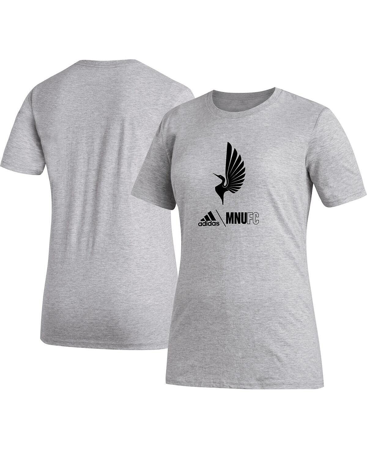 

Женская футболка Heather Grey Minnesota United FC AEROREADY Club Icon adidas