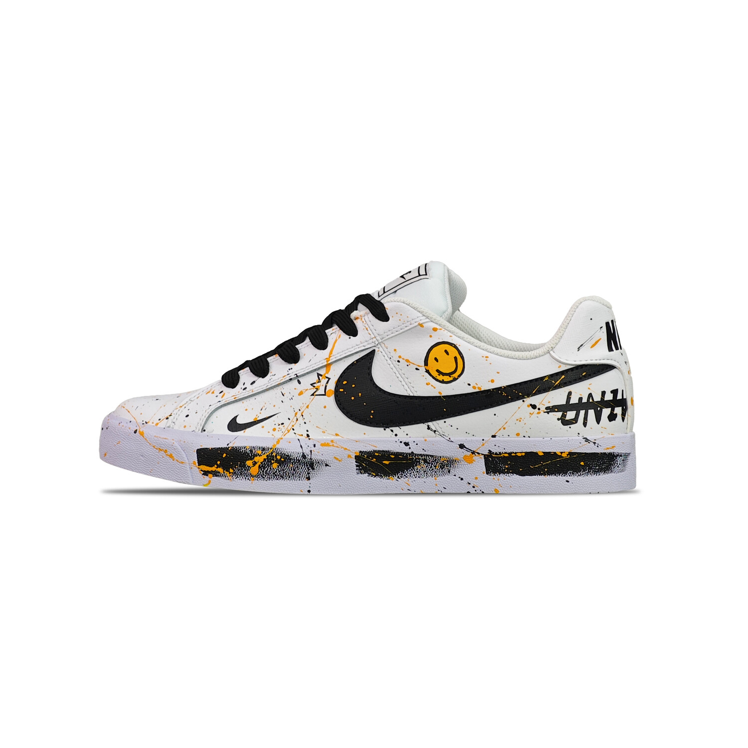 

Кроссовки Nike Court Royale Skateboarding Shoes Unisex Low-top Yellow, желтый