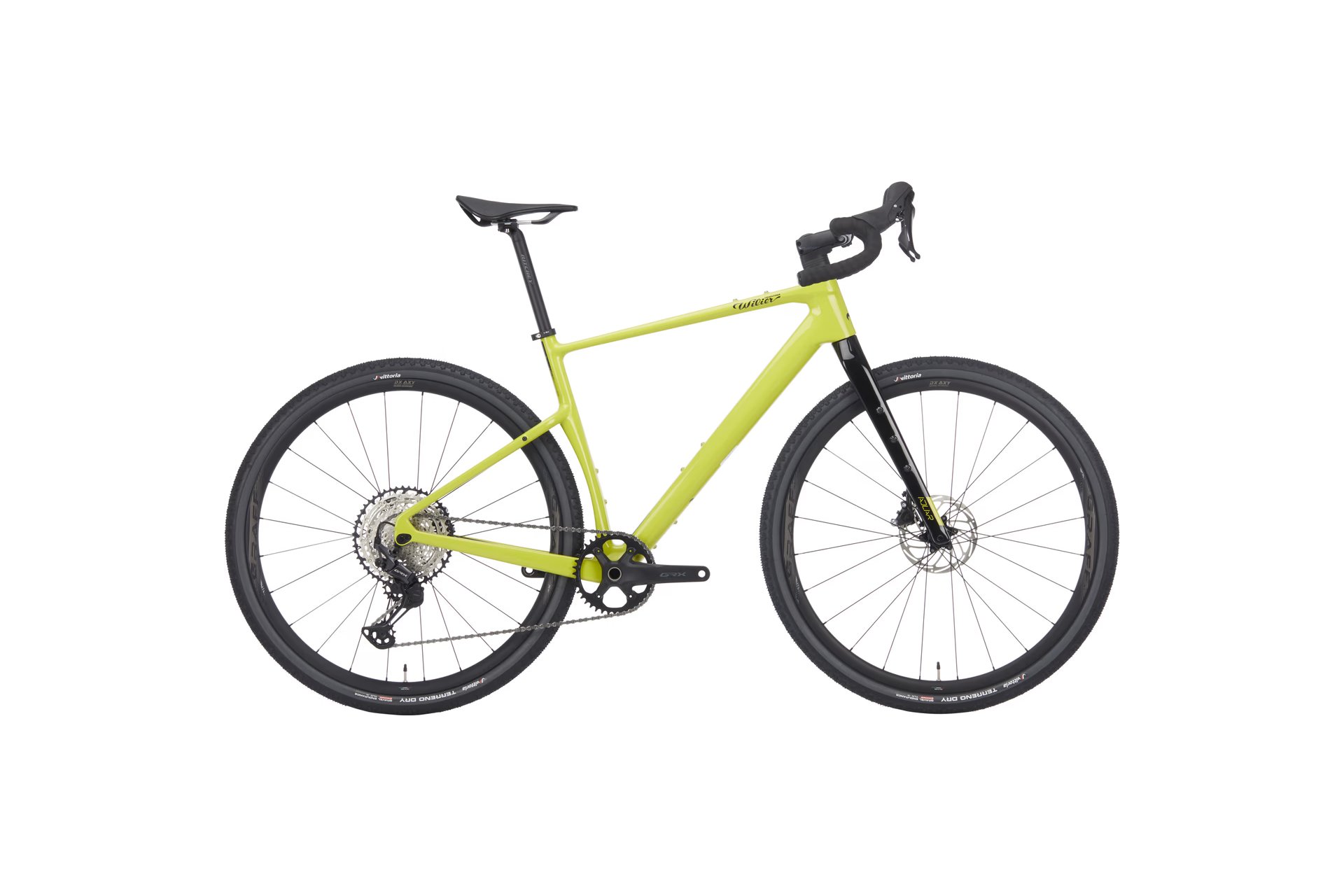 

Гравийный велосипед Wilier Adlar - grx 1x11 - contact - 28 дюймов - diamant, gelb | lime black gloss