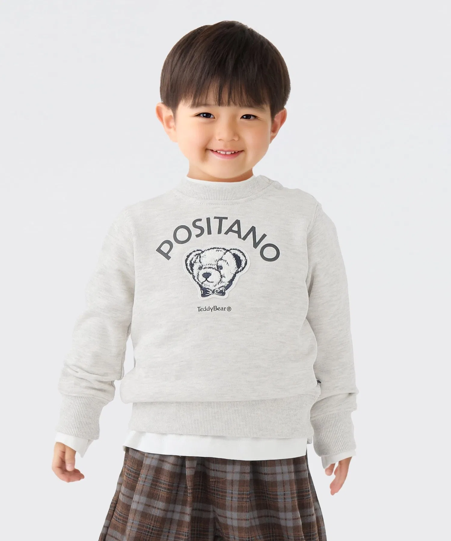 Размеры: 80-130 см / <Машинная стирка> Толстовка TeddyBear(R) 2◇