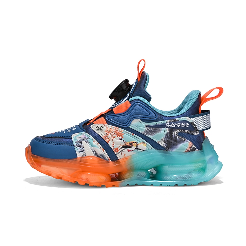 

Детская обувь для повседневной жизни YUZHAOLIN, синий/оранжевый