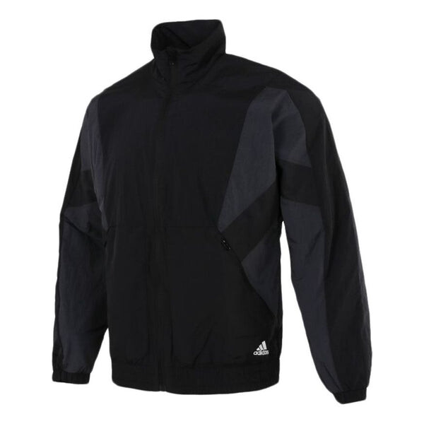 

Куртка Men's adidas Sports Running Fitness Training Windproof Breathable Jacket Black, черный