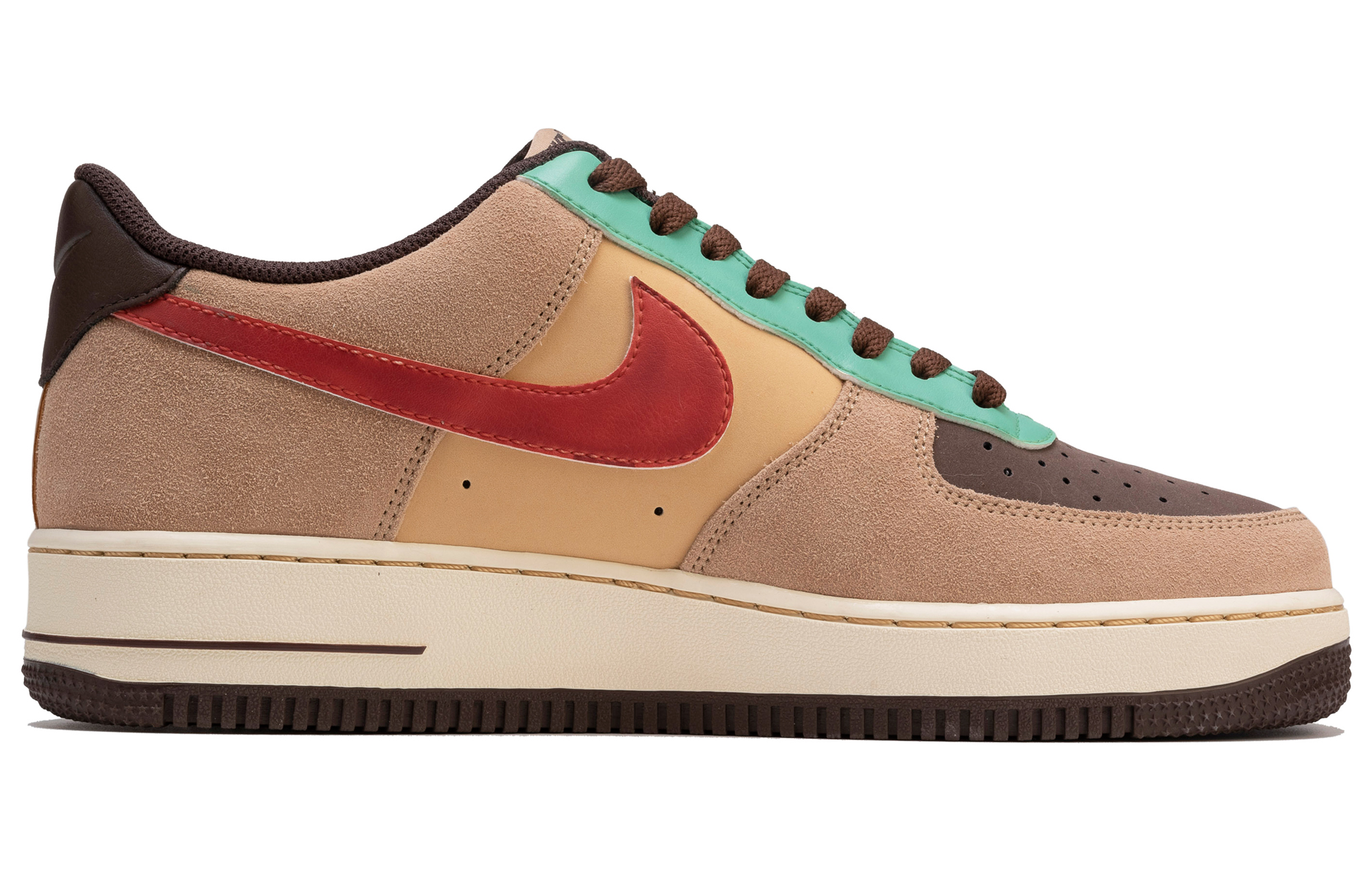 

Мужские кроссовки для скейтбординга Nike Air Force 1, Light Brown