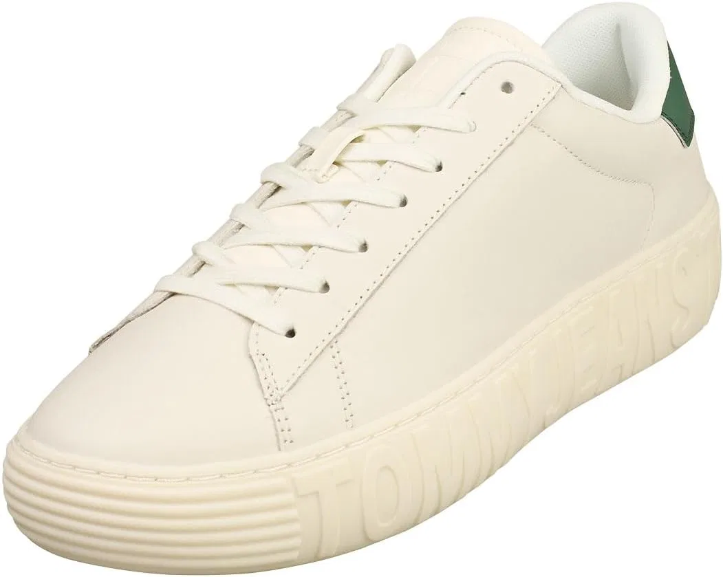 Мужские туфли Tommy Hilfiger TJM с кожаной подошвой, White
