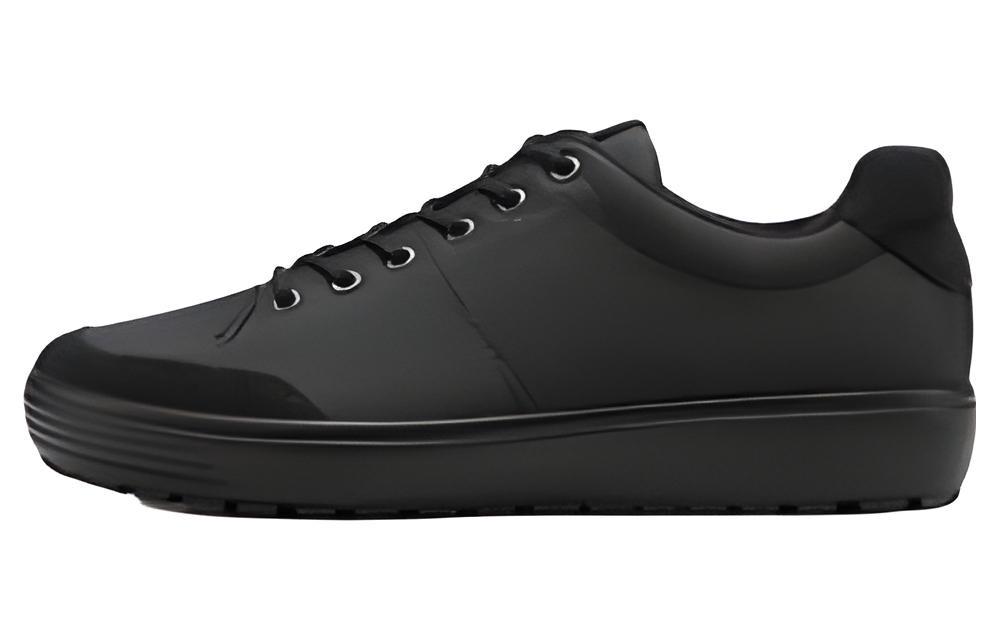 

Кеды Ecco Skateboard Shoes Men Low-Top Black