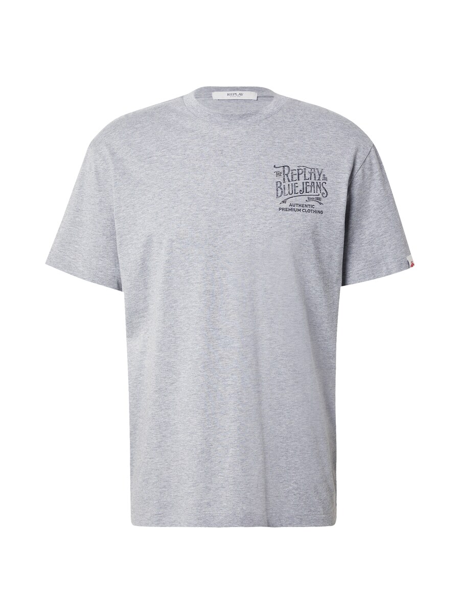 

Футболка REPLAY, mottled grey