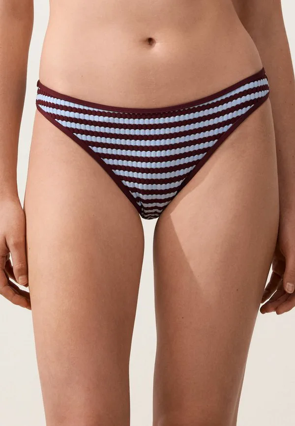 

Классические трусики-бикини в полоску Oysho, Mustard Yellow, Желтый, Классические трусики-бикини в полоску Oysho, Mustard Yellow