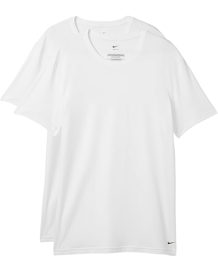 

Мужская футболка Nike All Day Cotton Stretch с коротким рукавом и круглым вырезом, 2 шт, White, Белый, Мужская футболка Nike All Day Cotton Stretch с коротким рукавом и круглым вырезом, 2 шт, White