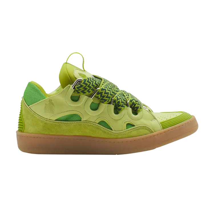 

Кроссовки Lanvin Curb Sneakers, цвет Green Gum