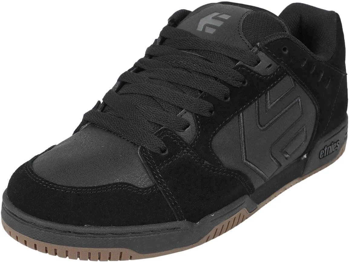 Мужские низкие скейтбордные кроссовки Etnies Faze Puff, черный