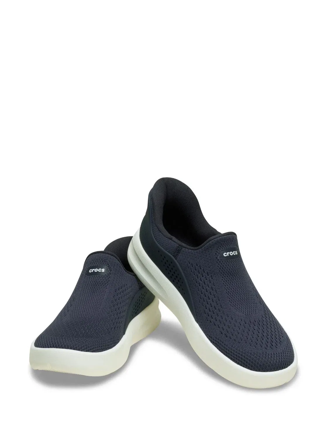 Crocs No Hands Slip On 211385-410 Кроссовки, темно-синие, удобные, повседневные, POSH030