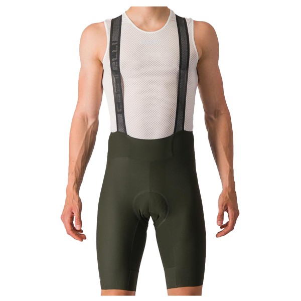 

Espresso bibshort - велосипедные шорты Castelli, зеленый