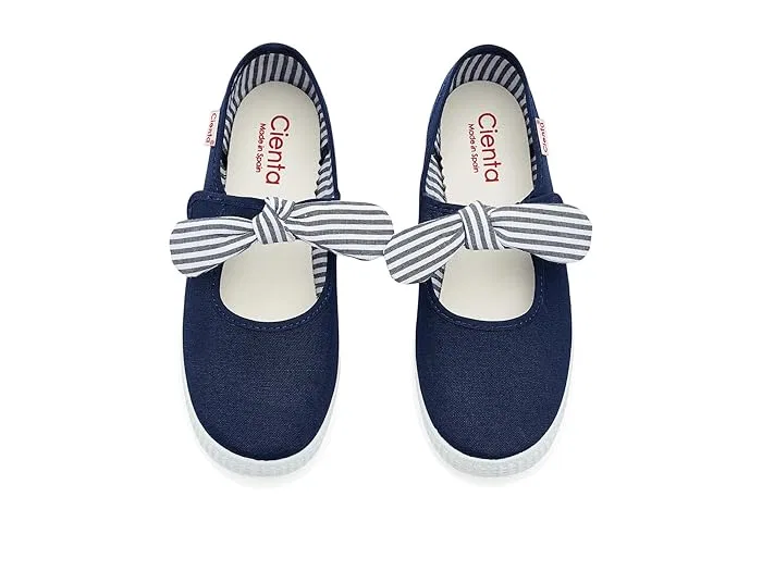 Кроссовки с бантом 53002 Cienta Kids Shoes, Navy — фото 3