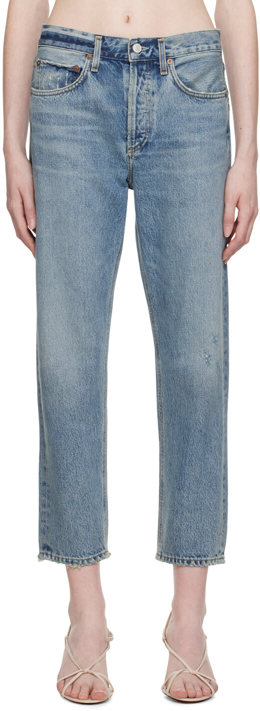 

Джинсы AGOLDE Indigo Parker