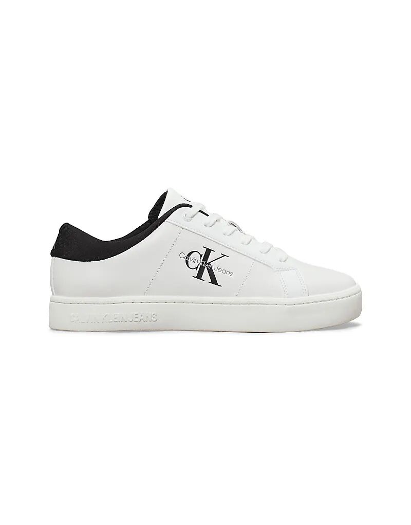

Классические кроссовки cupsole белого и черного цвета Calvin Klein Jeans