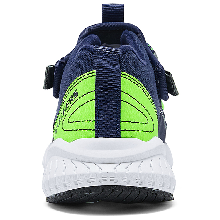 Детские ботинки Skechers Marine Blue/Lemon — фото 3