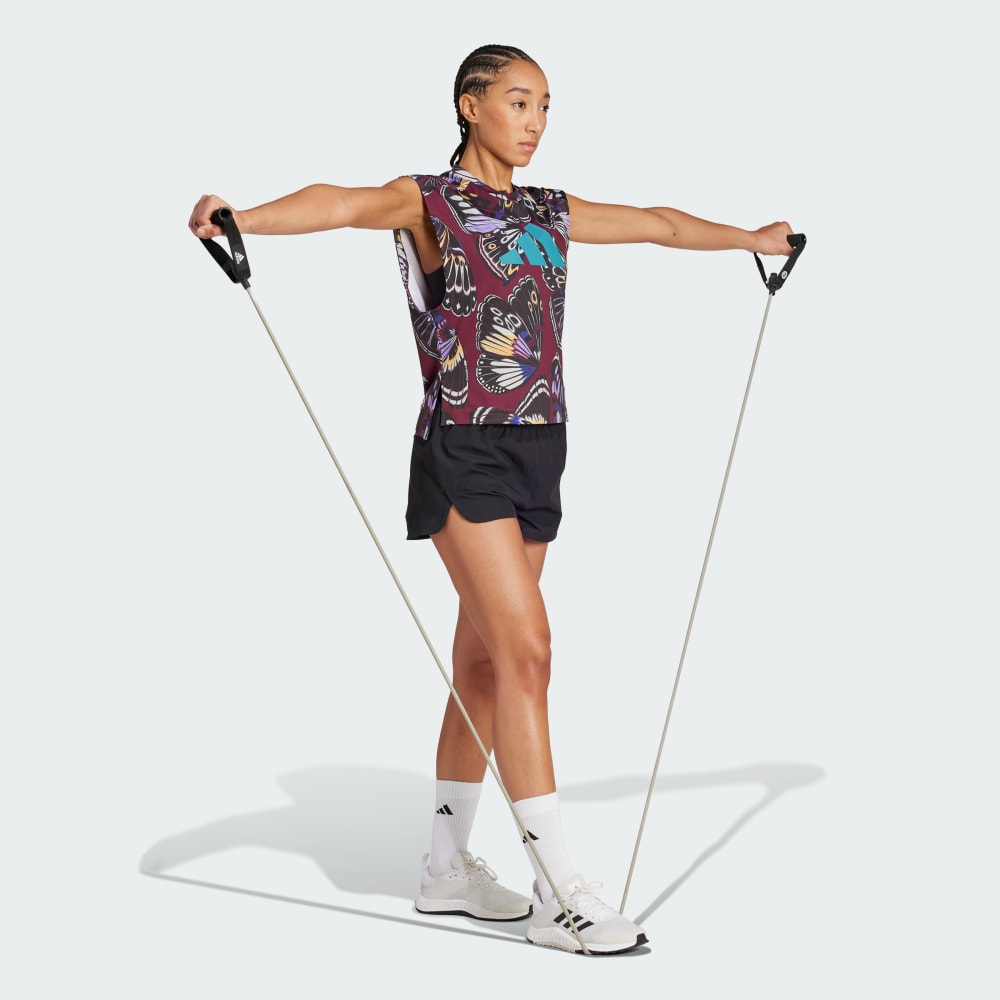 Спортивные шорты Adidas Racer Pacer Woven Short, черный — фото 3