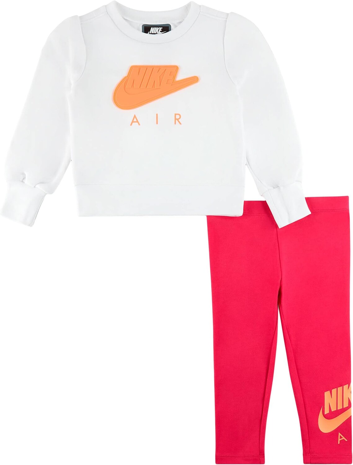 

Детский набор Nike Air Leggings Set, цвет Fireberry