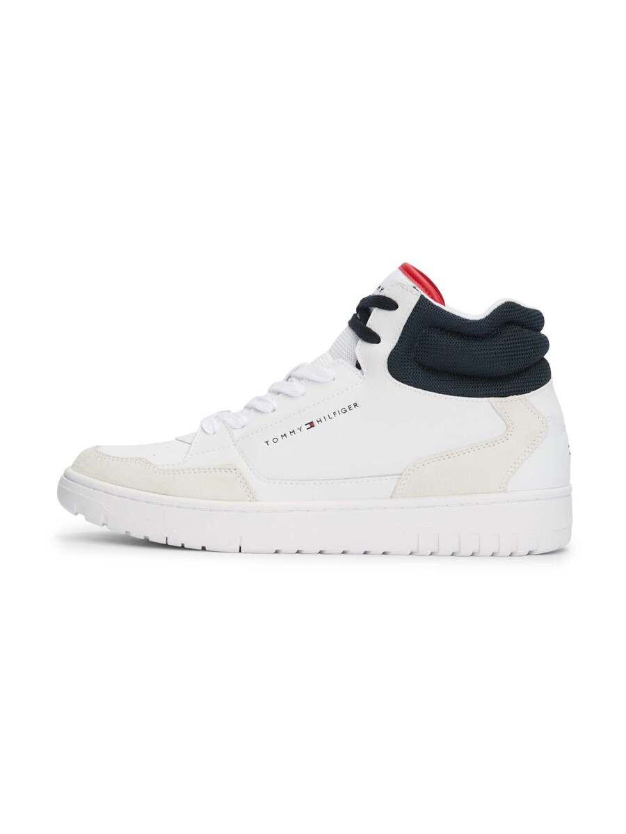 

Высокие кроссовки TOMMY HILFIGER, White/Wool white