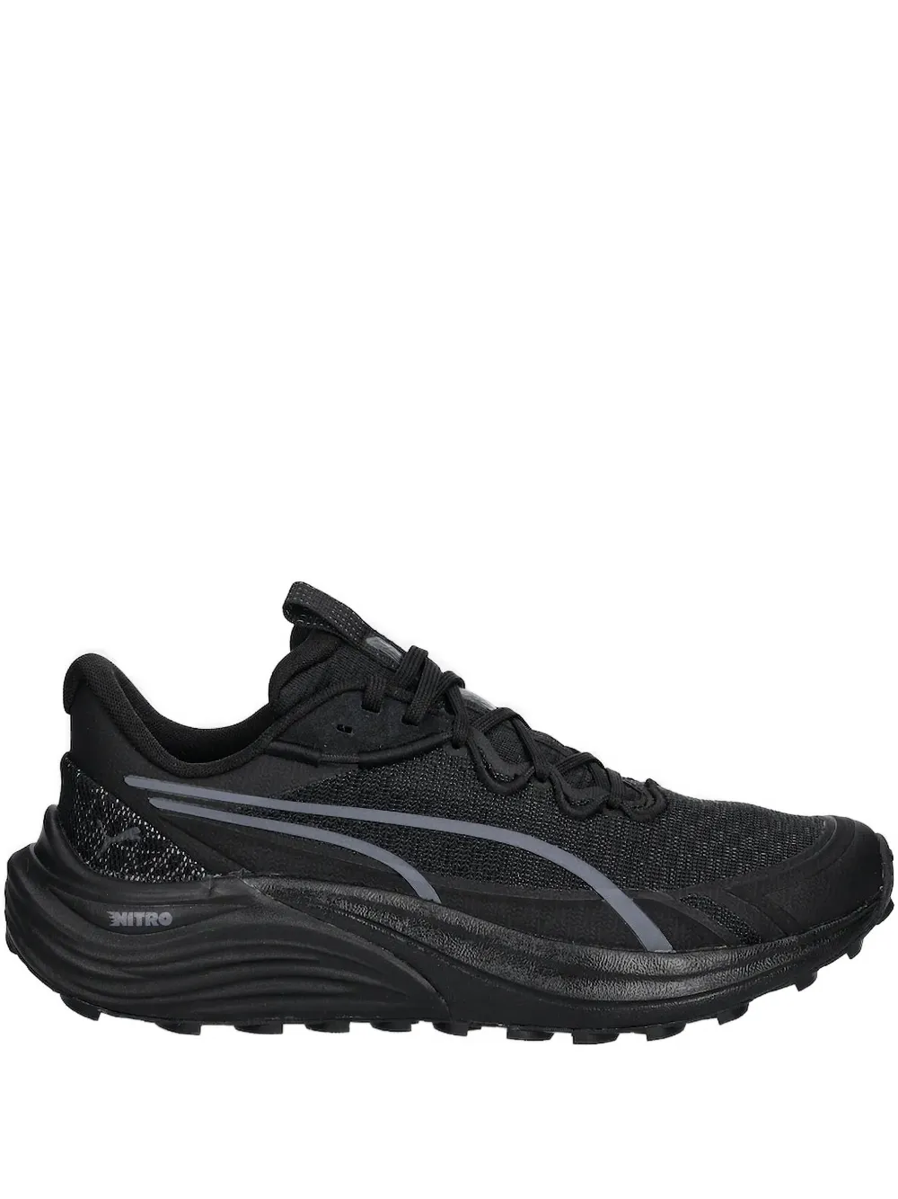 

Текстурированные низкие кроссовки PUMA, черный