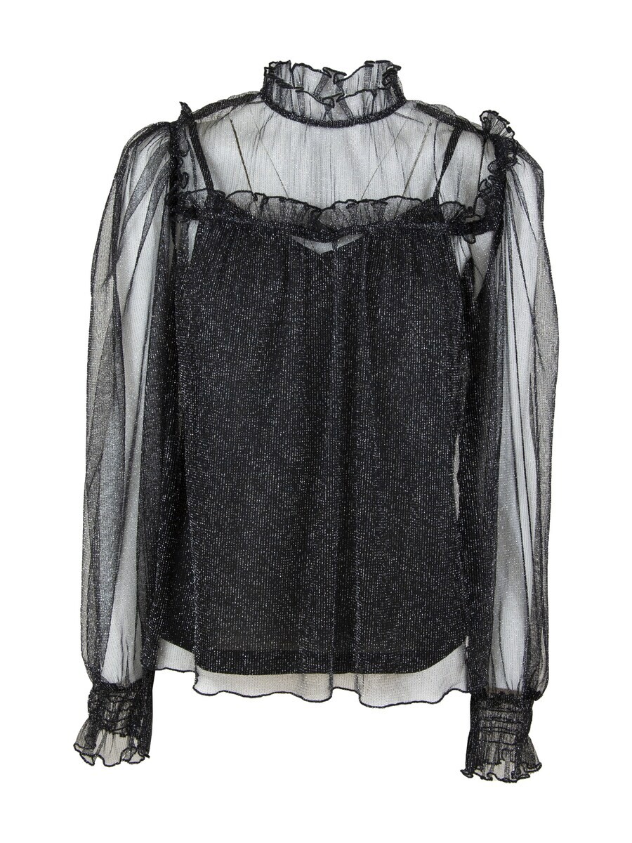 

Блузка Influencer Blouse Sheer, черный