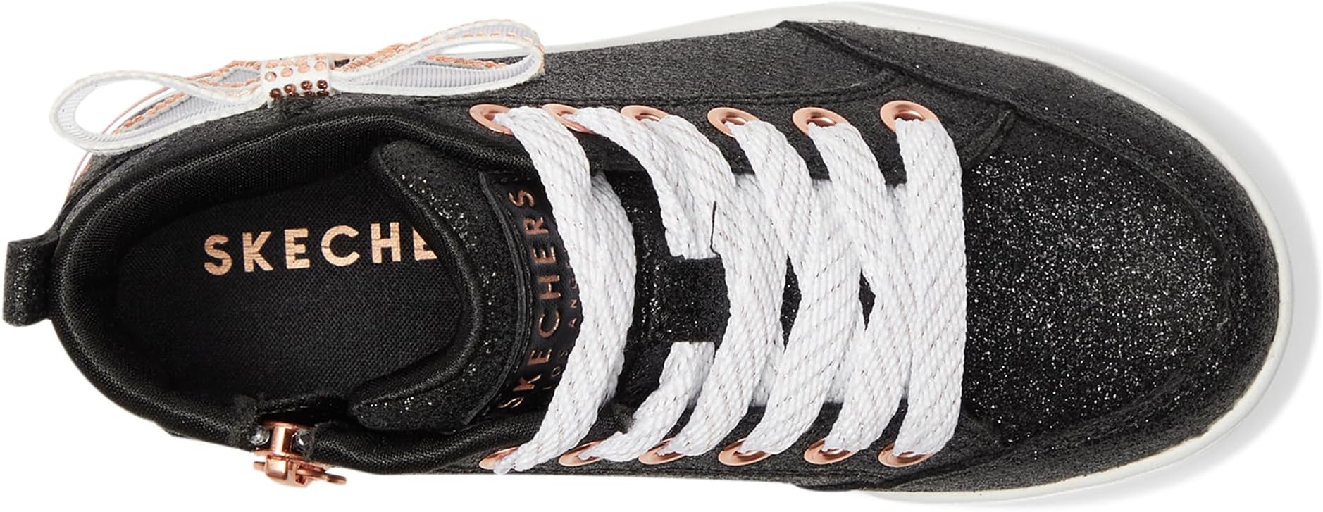 Кроссовки SKECHERS KIDS Shoutouts 2.0 310640L, цвет Black/Rosegold — фото 2