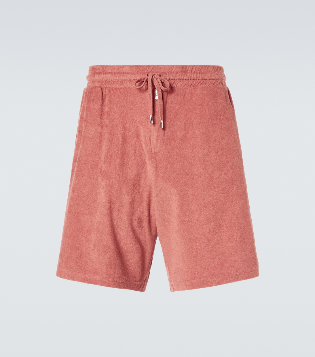 

Махровые шорты из смесовой хлопковой ткани Frescobol Carioca, Dusty Coral
