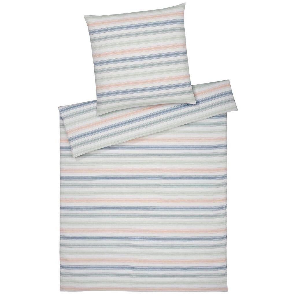 

Элегантное полульняное постельное белье Bliss Powder 140х220 см + 70х90 см Elegante