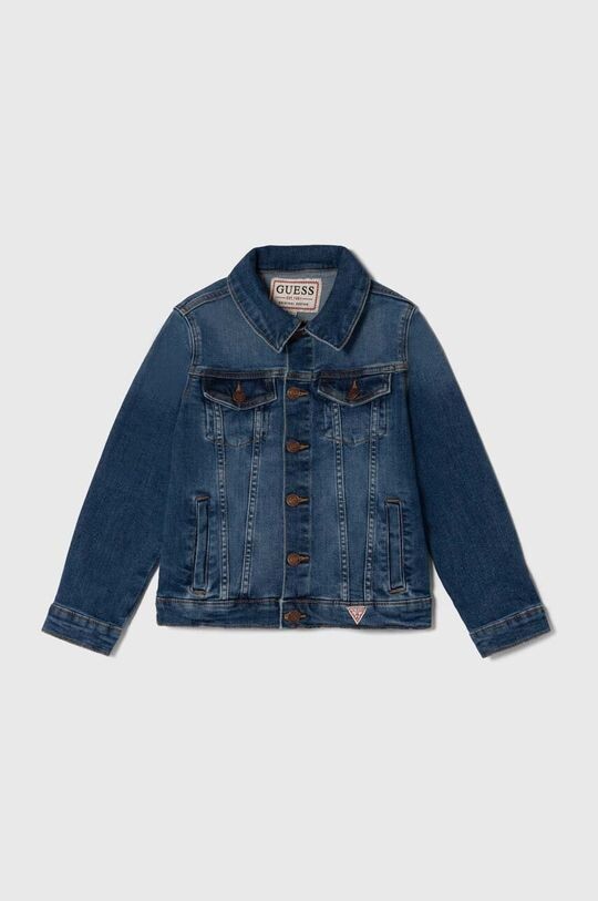 Джинсовая куртка для мальчика Guess, темно-синий