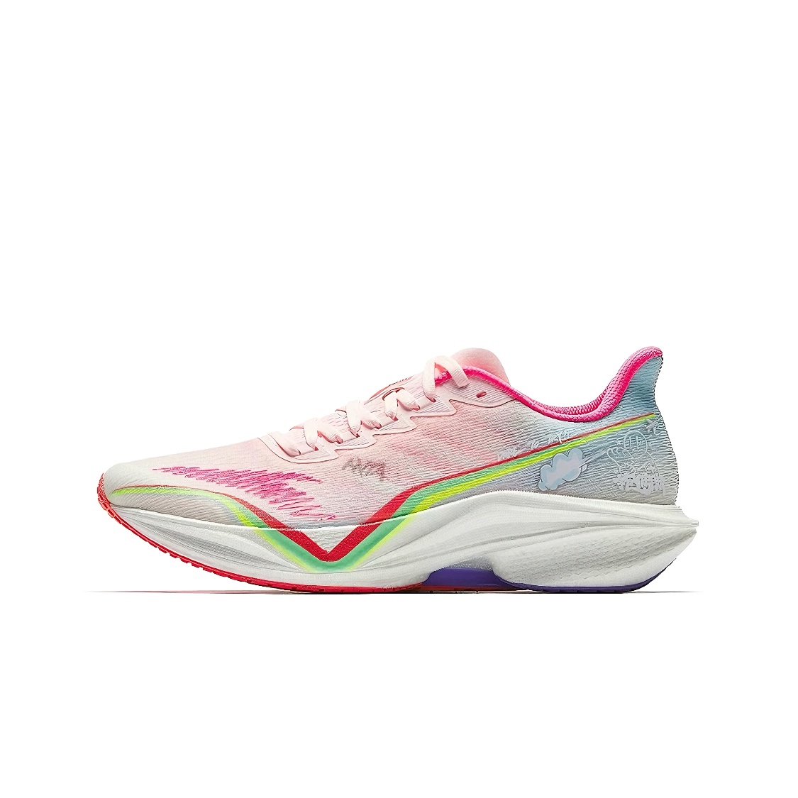 

Кроссовки мужские MACH 5.0 с низким верхом ANTA, Pink