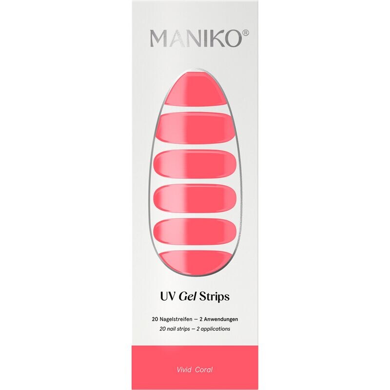 

УФ-гель-полоска Vivid Coral MANIKO, 1 шт.