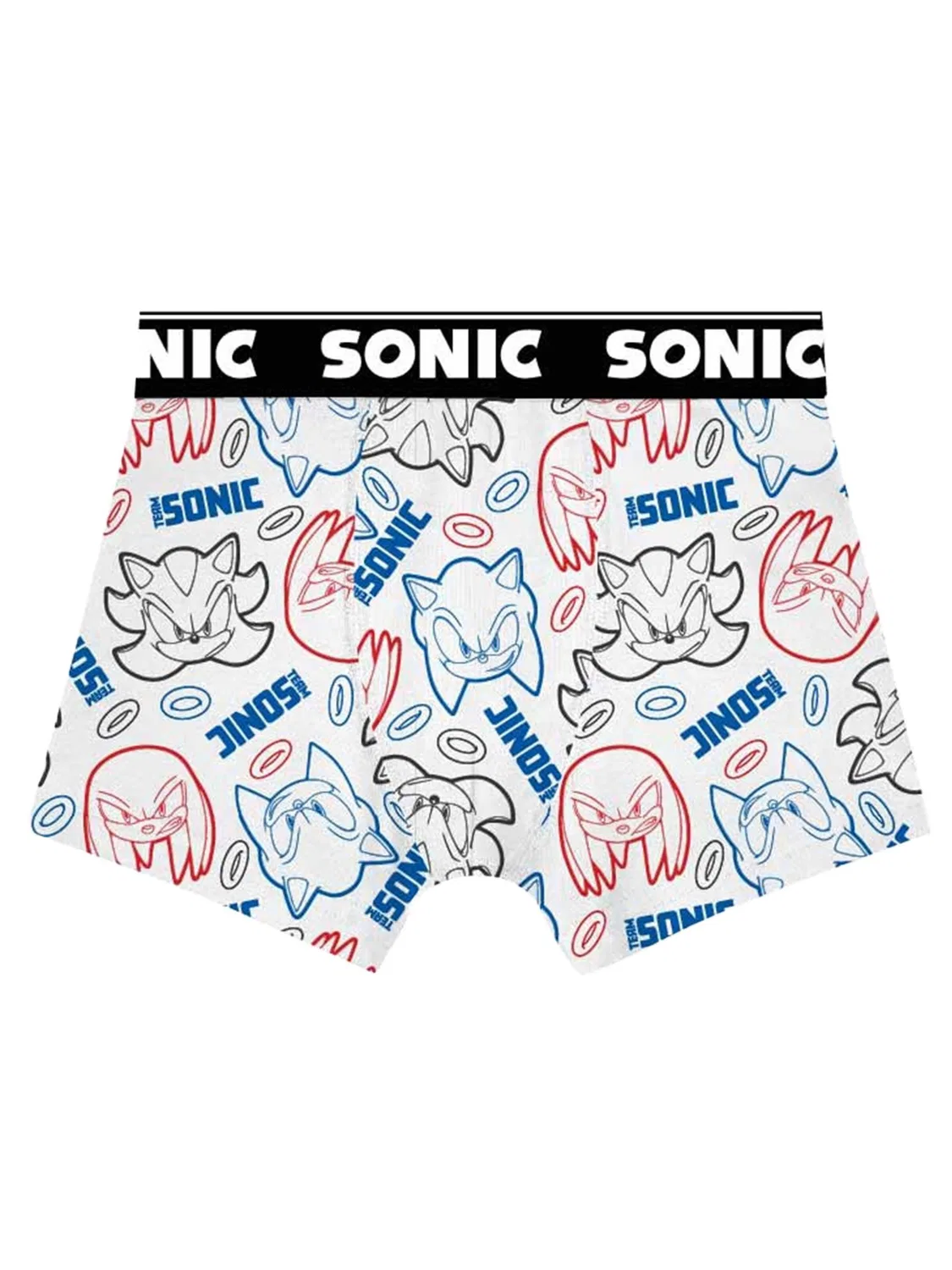 Комплект нижнего белья Disney Sonic боксерские трусы 2 шт., мультиколор — фото 2