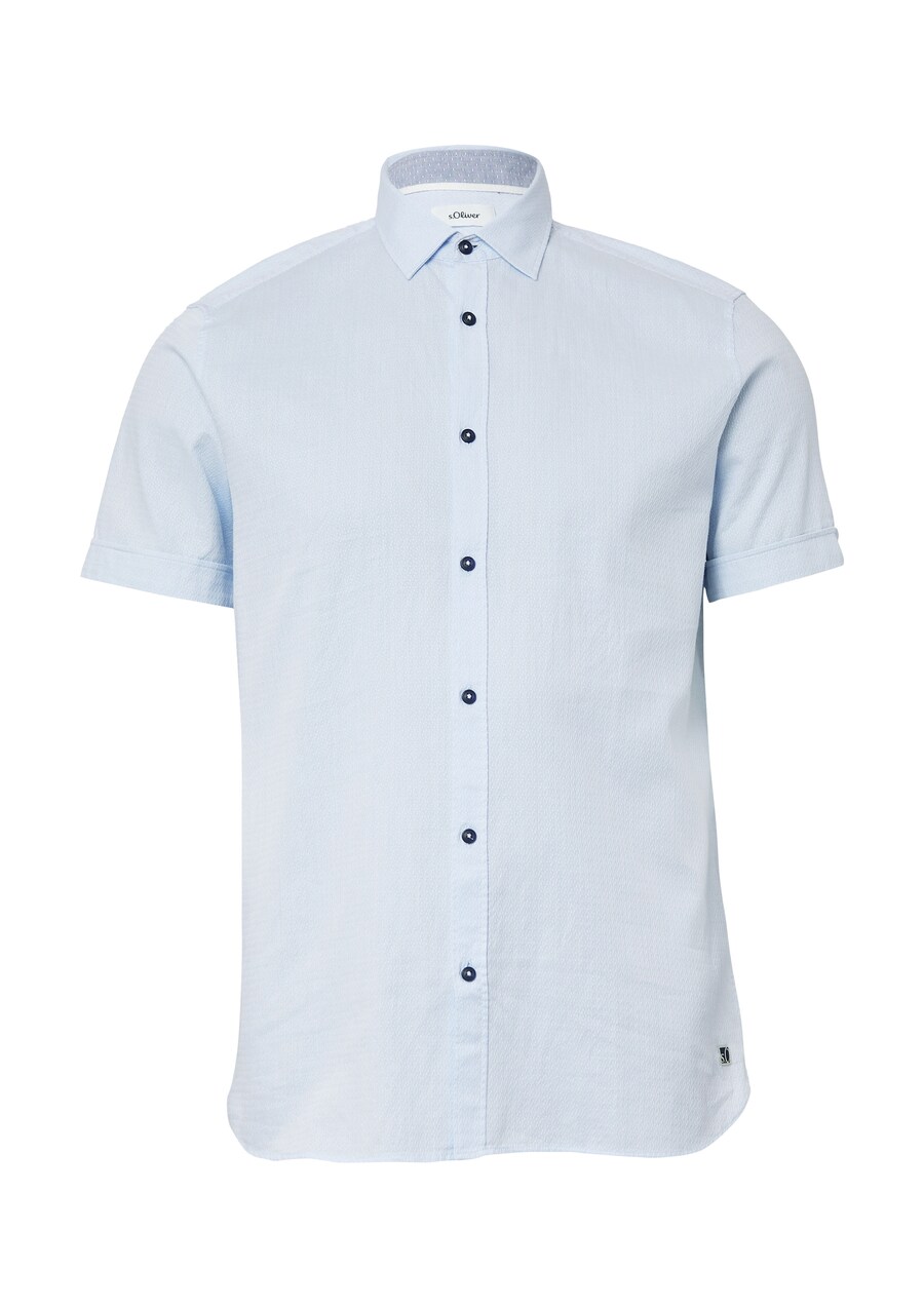 

Рубашка на пуговицах классического кроя s.Oliver, Pastel blue